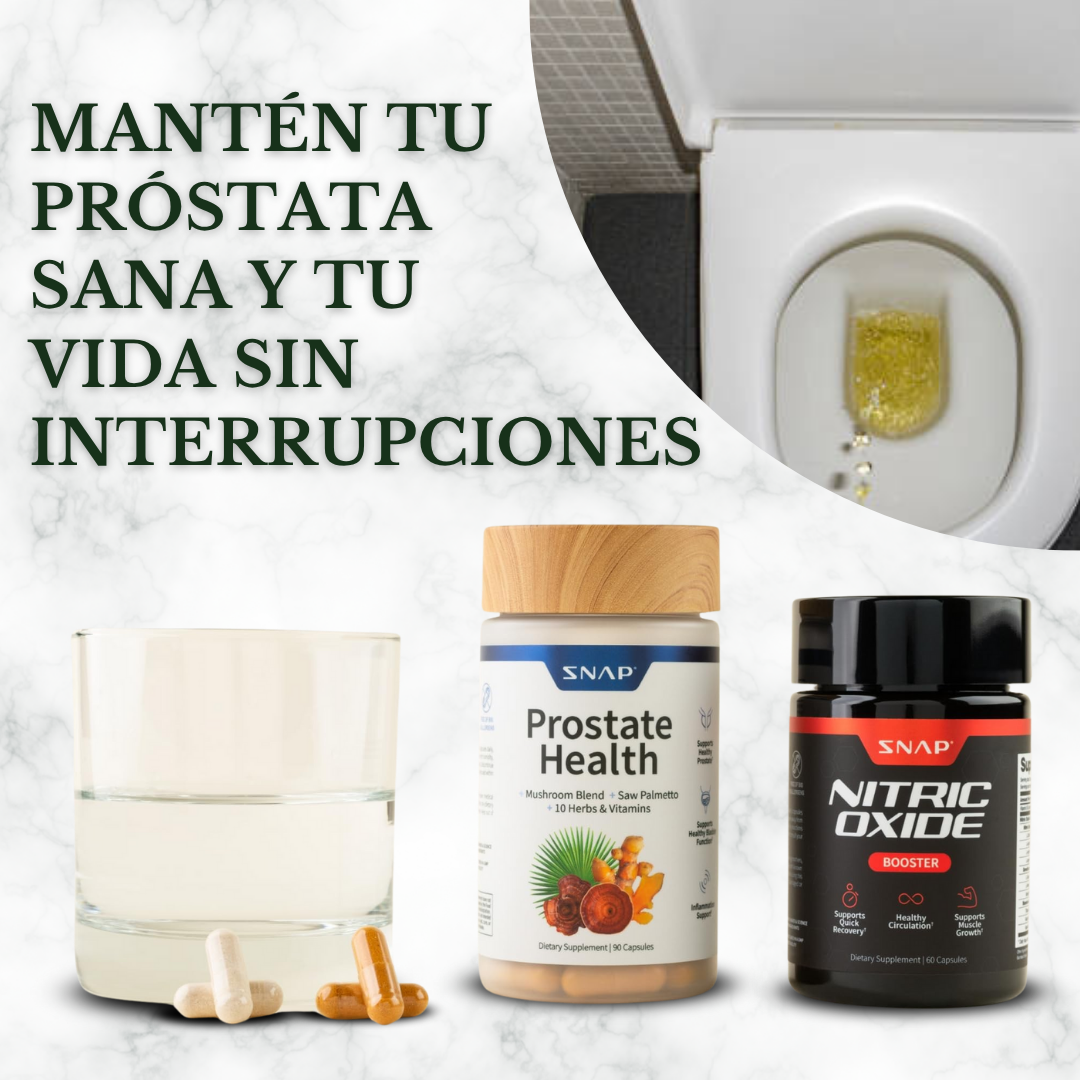 SNAP SUPLEMENTS - ¡PROTEGE TU PRÓSTATA!