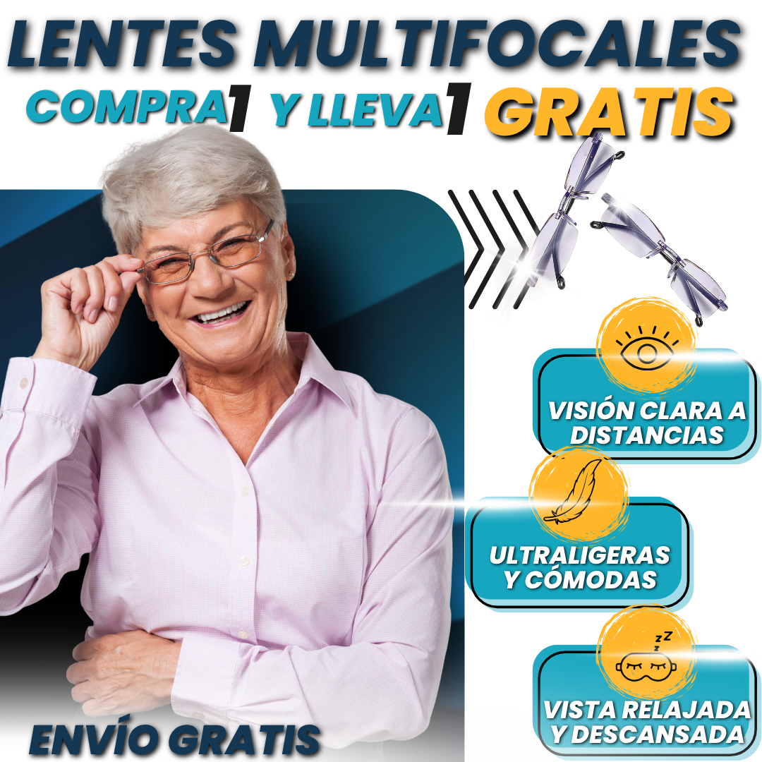 Lentes Multifocales | Compra 1 Recibe 1 Gratis