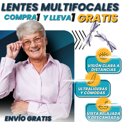 Lentes Multifocales | Compra 1 Recibe 1 Gratis