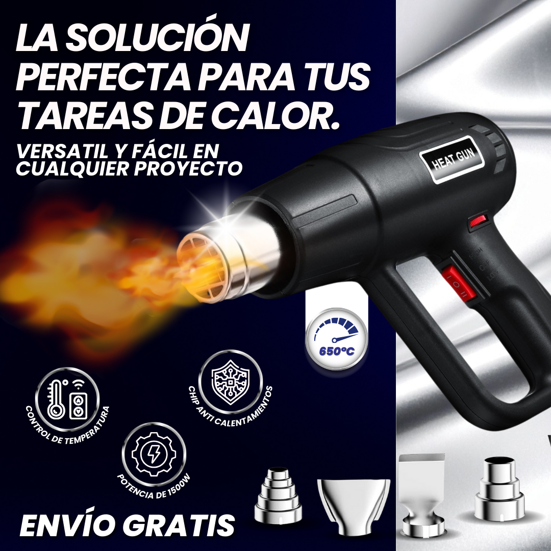 PISTOLA DE CALOR 1500W