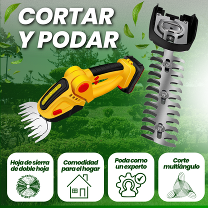 TIJERAS DE CÉSPED INALÁMBRICAS 2 EN 1