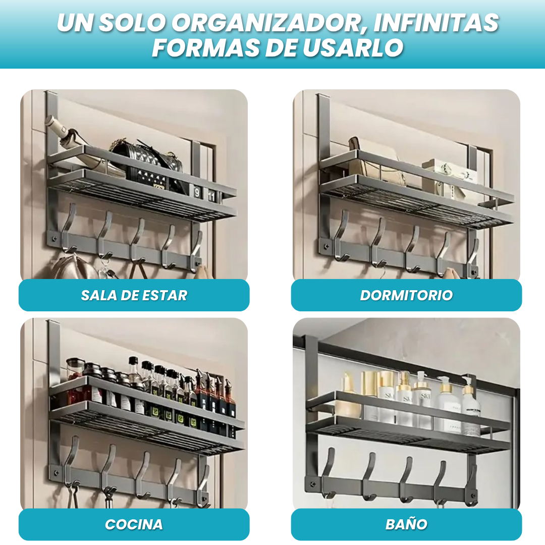 COLGADOR PARA PUERTA | 5 GANCHOS