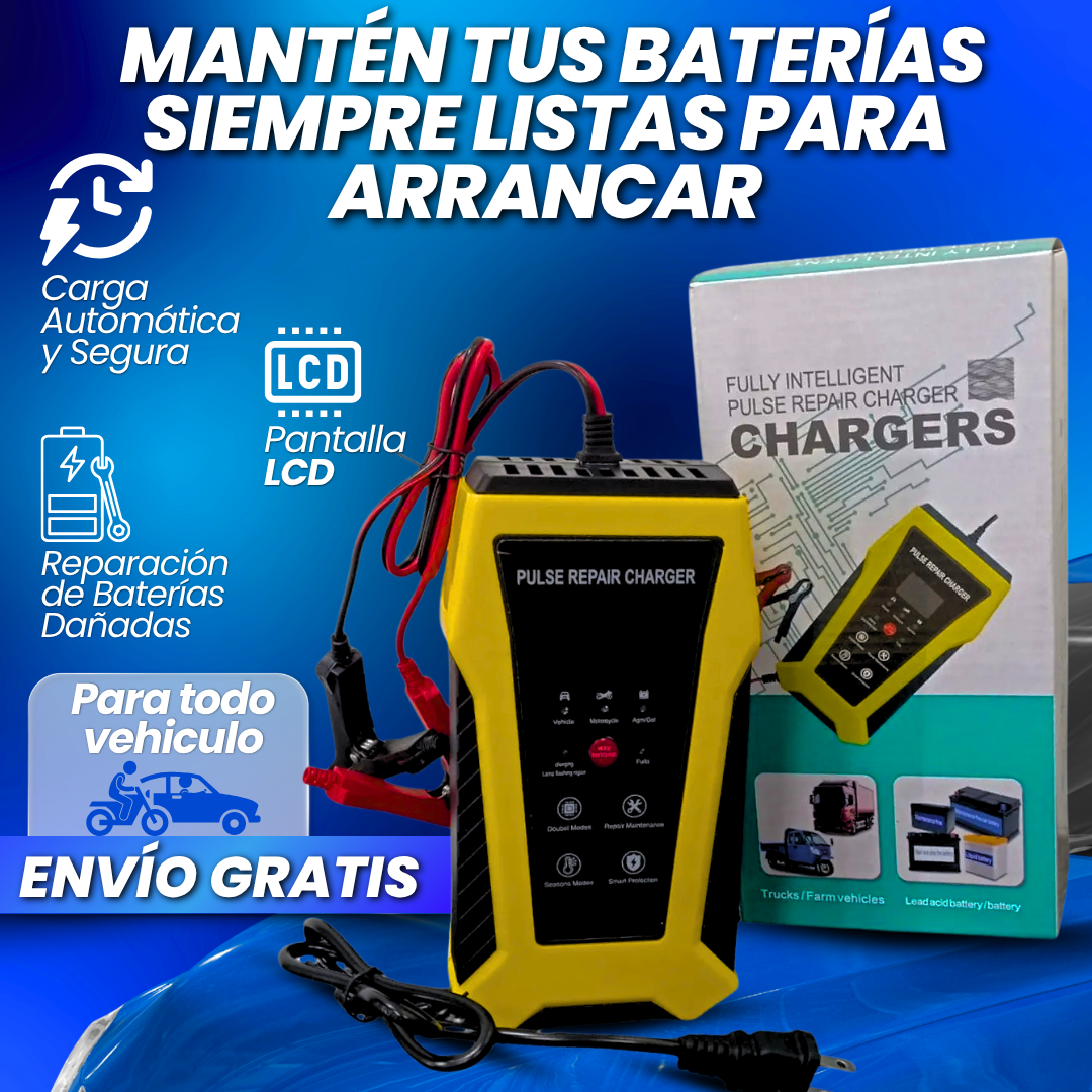 CARGADOR INTELIGENTE DE BATERÍAS