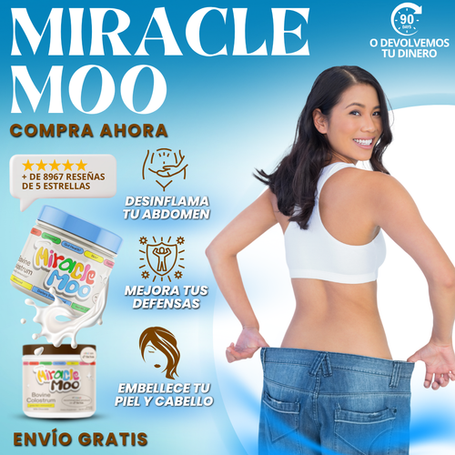 MIRACLE MOO™  CALOSTRO DESINFLATORIO