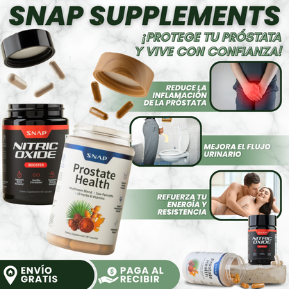 SNAP SUPLEMENTS - ¡PROTEGE TU PRÓSTATA!