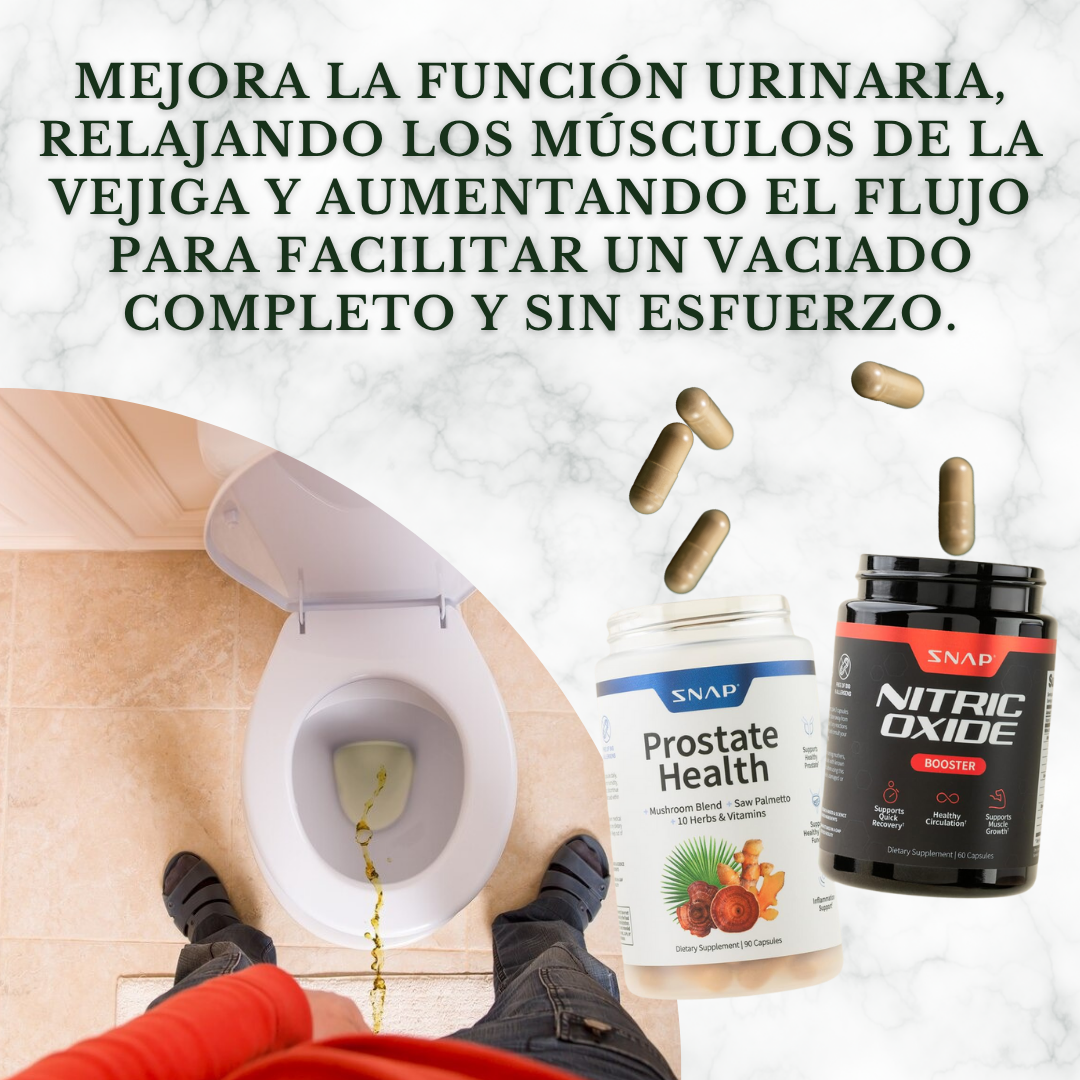 SNAP SUPLEMENTS - ¡PROTEGE TU PRÓSTATA!
