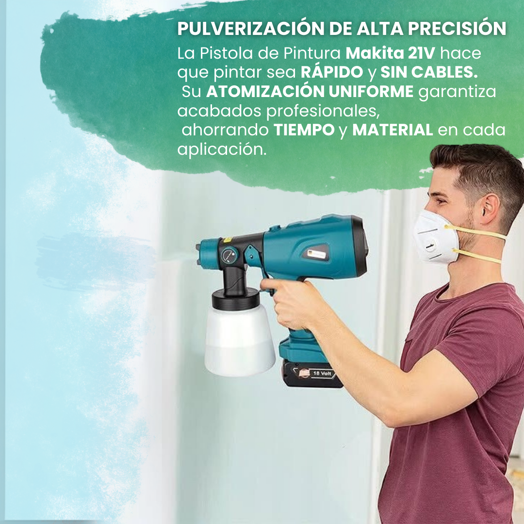 Pistola de Pintura Inalámbrica Makita