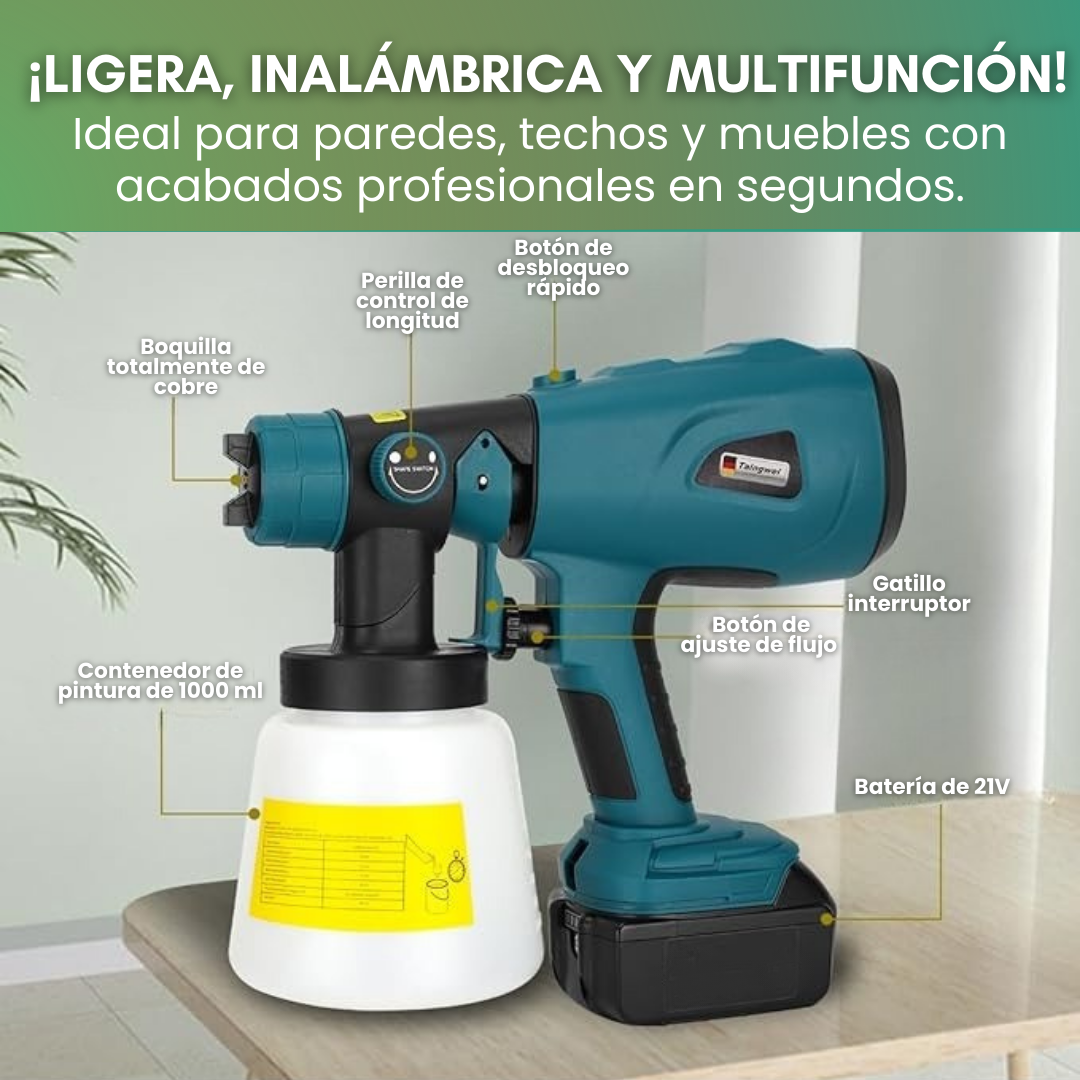 Pistola de Pintura Inalámbrica Makita