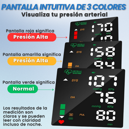 TENSIÓMETRO DE MUÑECA INTELIGENTE