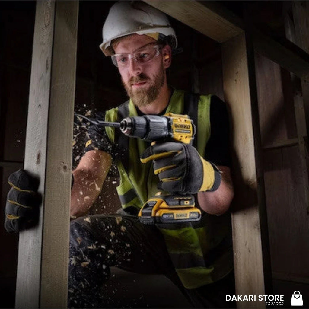 Taladro DeWalt™: Taladro Inalámbrico + 2 Baterías 1,3ah + Maletín