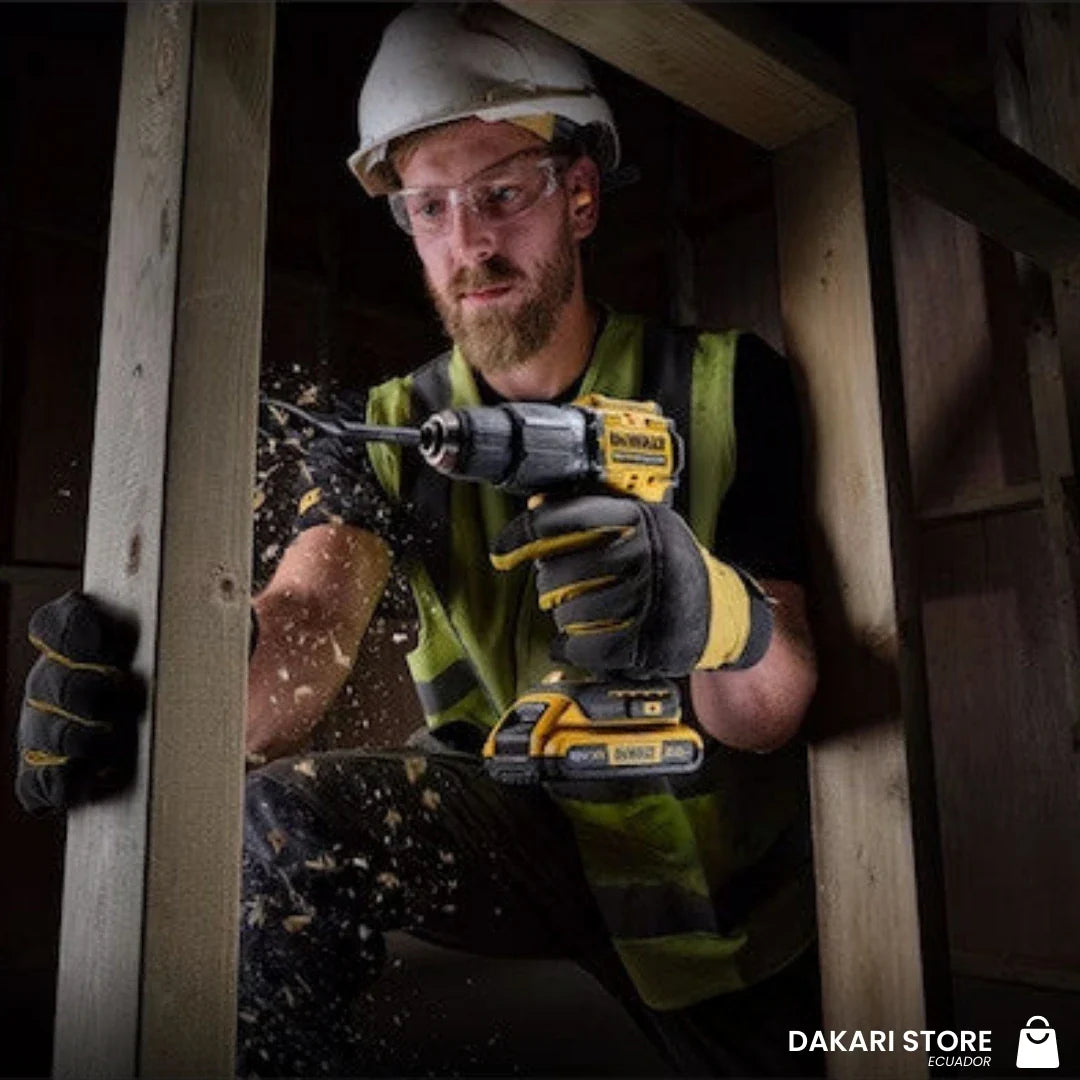 Taladro DeWalt™: Taladro Inalámbrico + 2 Baterías 1,3ah + Maletín