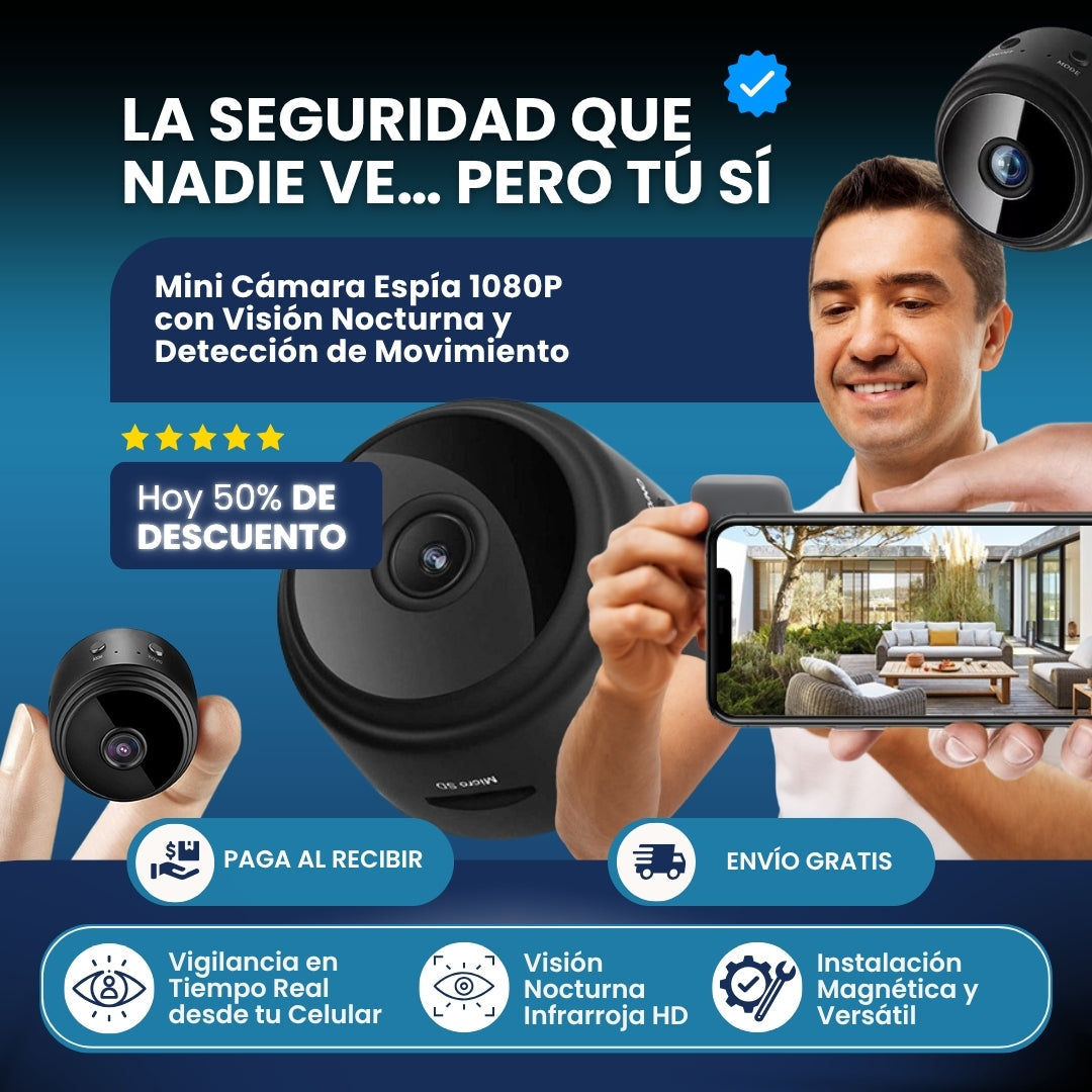 MINI CÁMARA ESPÍA 2026