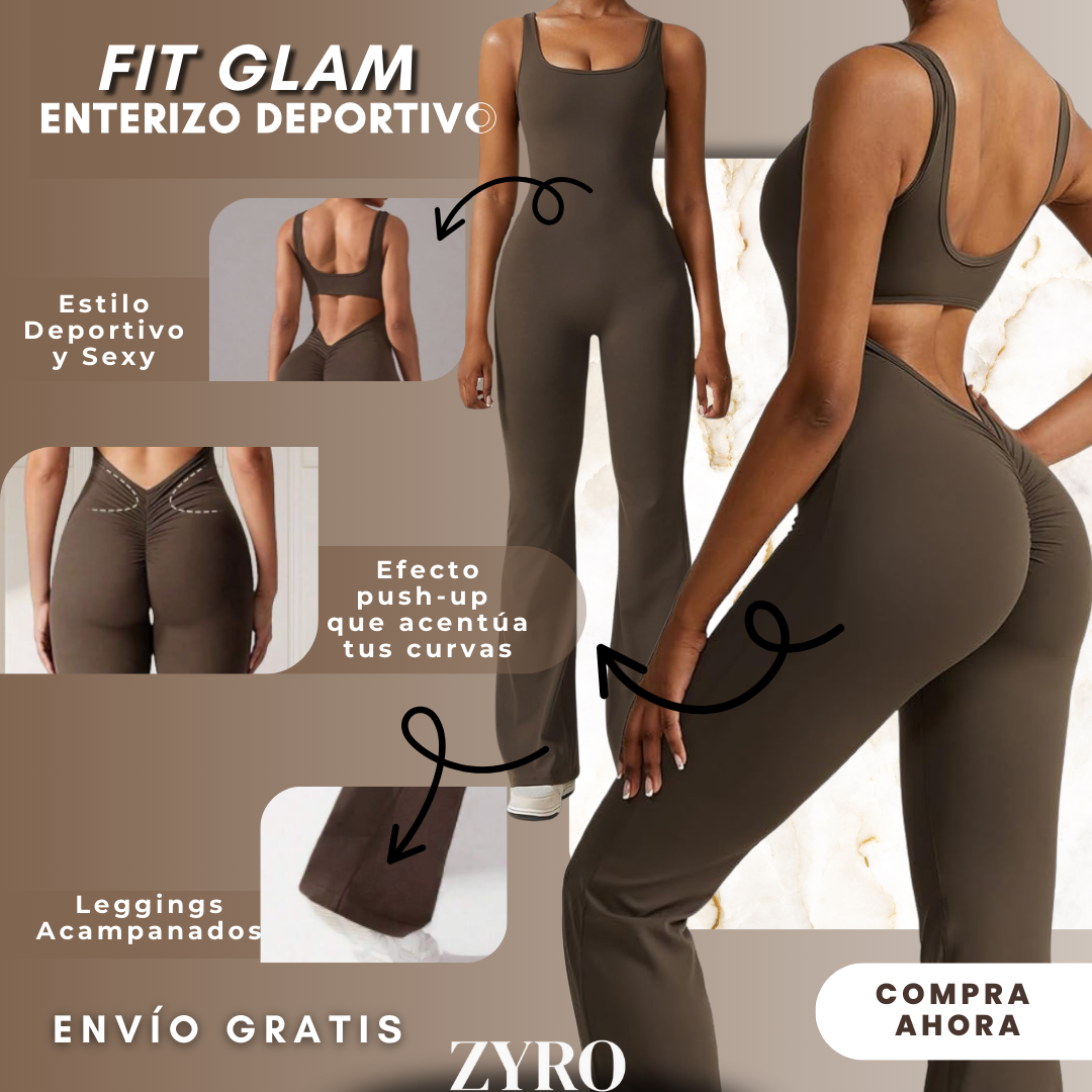 FitGlam™: Enterizo Deportivo