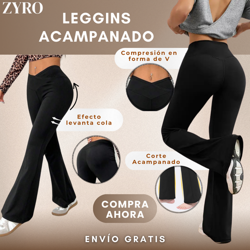 LEGGINS ACAMPANADO™: PACK X2