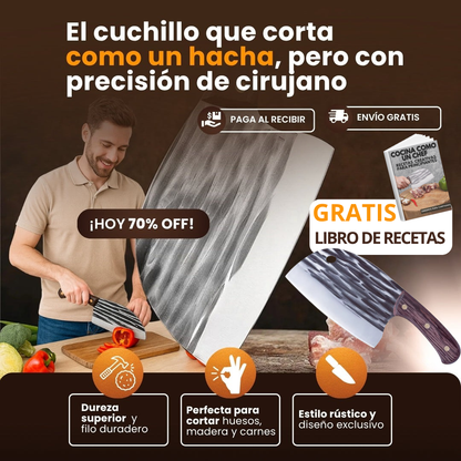CUCHILLO DE CHEF |Compra 1 Recibe 1 Gratis|