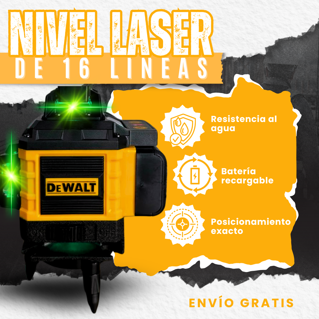 Nivel Laser de 16 Lineas