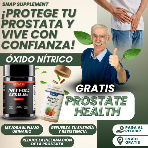 SNAP SUPLEMENTS - ¡PROTEGE TU PRÓSTATA!