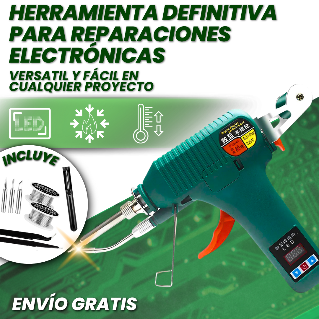 KIT DE PISTOLA DE SOLDADURA