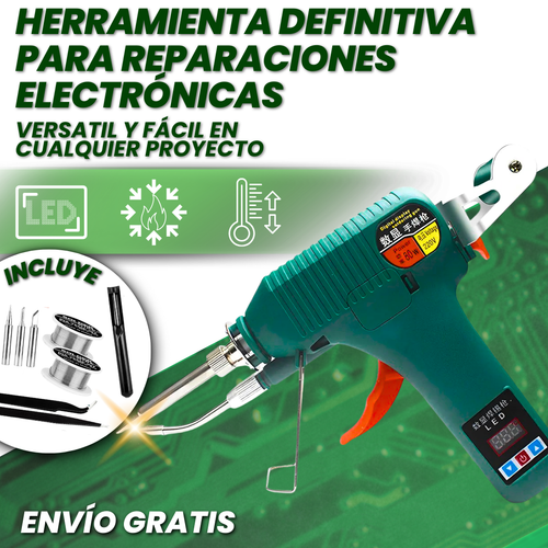 KIT DE PISTOLA DE SOLDADURA