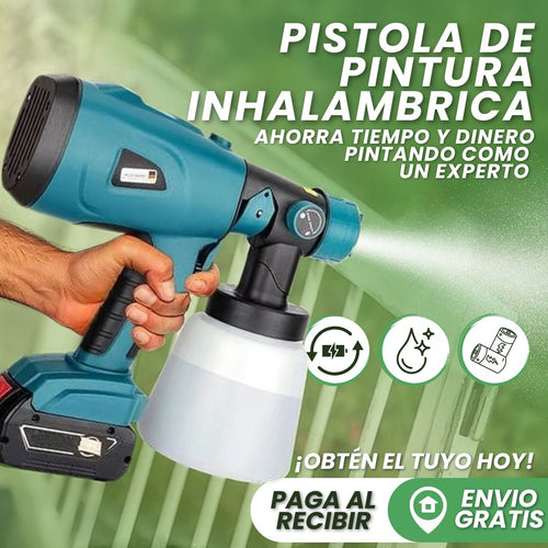 PISTOLA DE PINTURA INHALAMBRICA