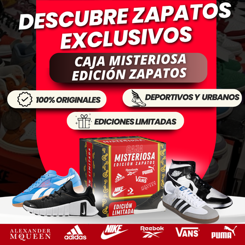 CAJA MISTERIOSA | EDICIÓN LIMITADA DE ZAPATOS